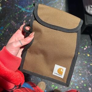 Carhartt Tan and Black Utility Pouch